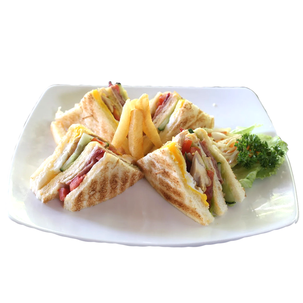 TRIPLE DECKER SANDWICH<br>三层三明治