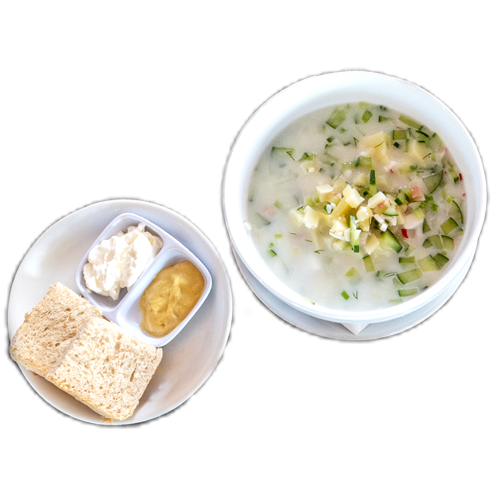OKROSHKA<br>(ON AYRAN)<br>俄罗斯冻汤