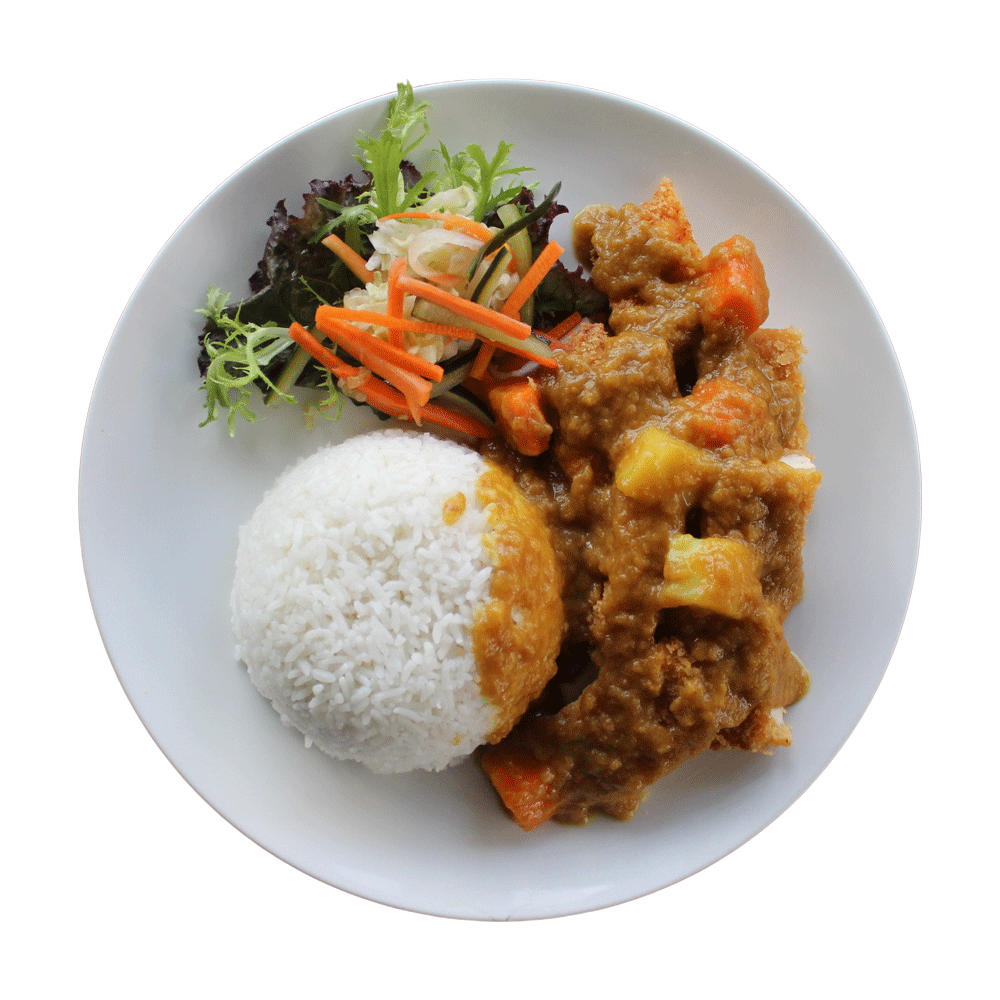 CHICKEN KATSU CURRYI<br>咖喱鸡排饭