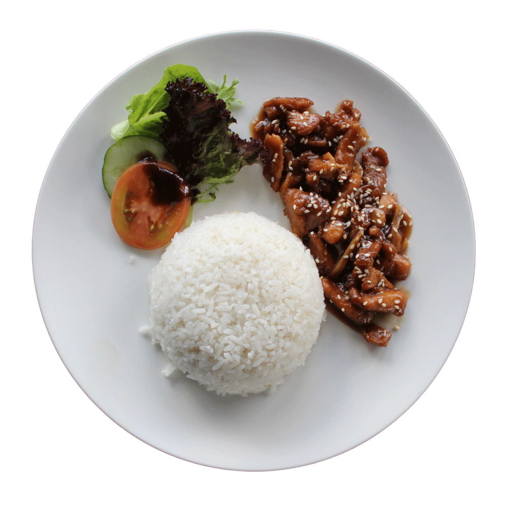 CHICKEN TERIYAKI<br>照烧鸡肉饭